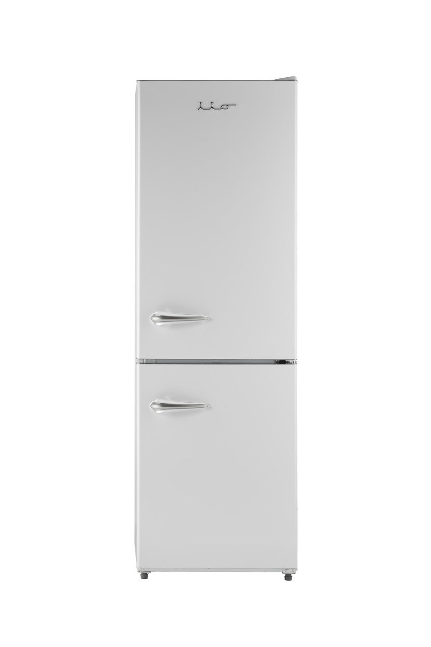 11 cu. ft. Retro Mod frost free refrigerator with bottom freezer - Right Hinged