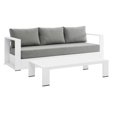 Modway EEI-5750 Tahoe 2-Piece Outdoor Patio Powder-Coated Aluminum Set