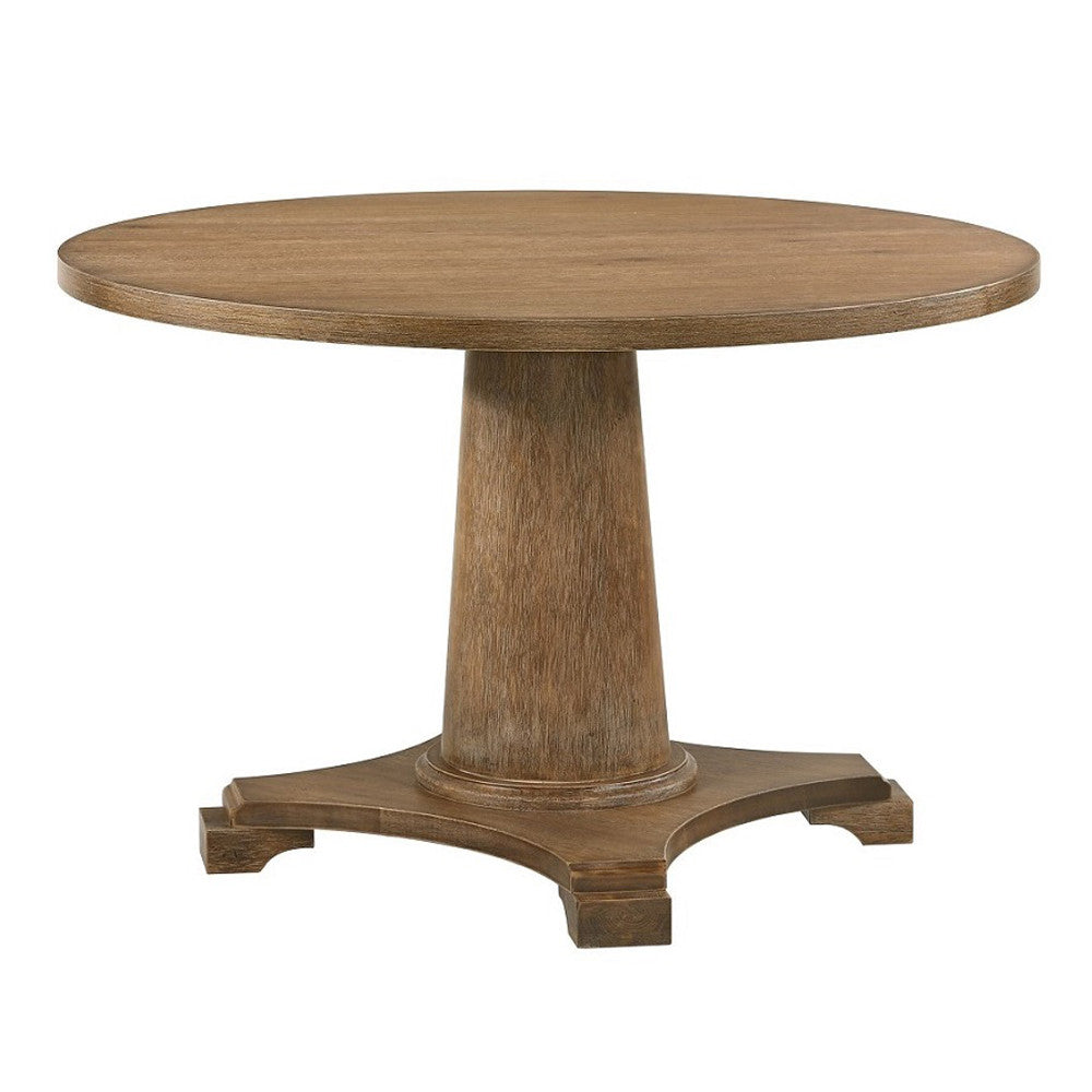 ACME 77160 Yotam Dining Table, Salvaged Oak Finish