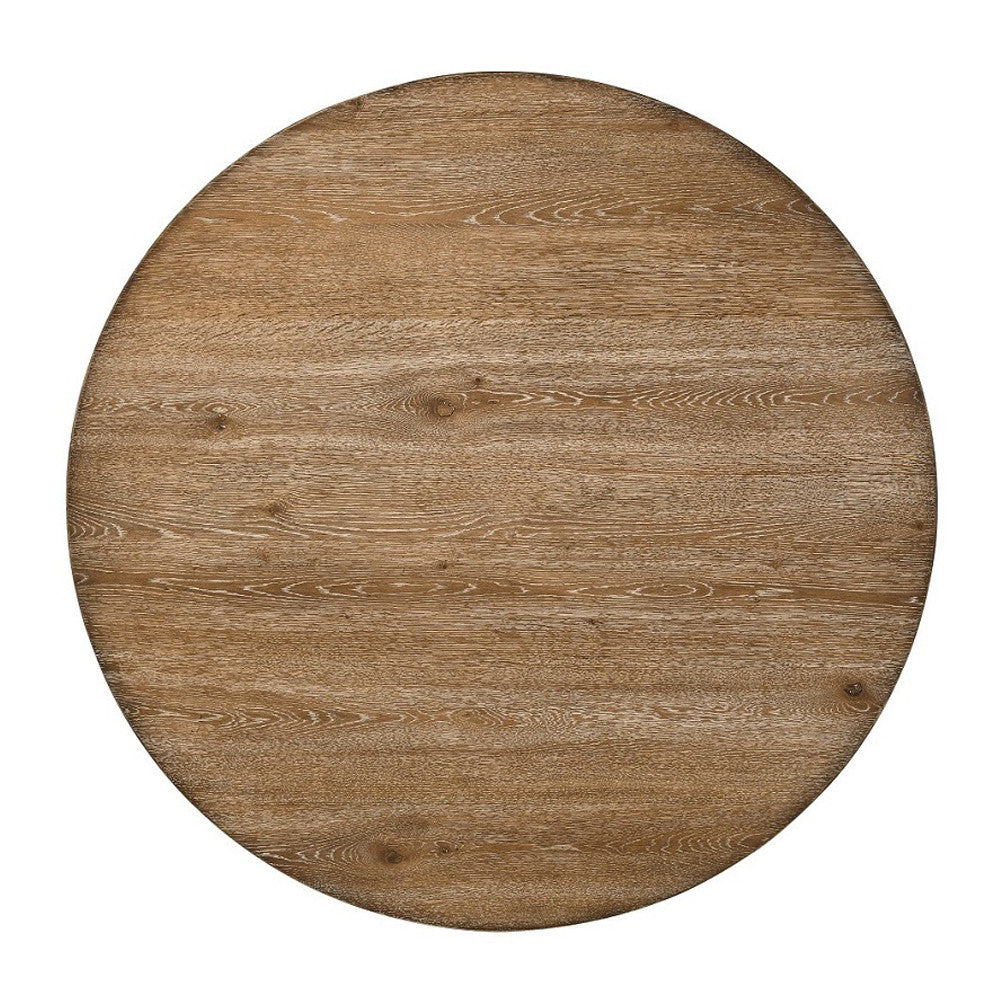 ACME 77160 Yotam Dining Table, Salvaged Oak Finish