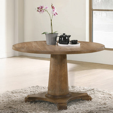 ACME 77160 Yotam Dining Table, Salvaged Oak Finish