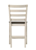 ACME 77183 Tasnim Counter Height Chair, Oak & Antique White Finish