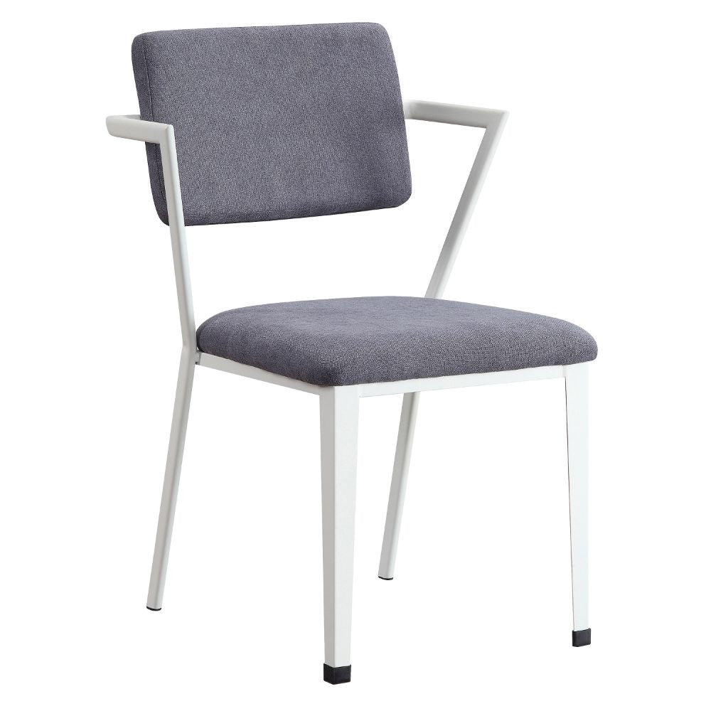 ACME 77882 Cargo Side Chair, White