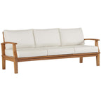 Modway EEI-4176 Marina Outdoor Patio Teak Sofa