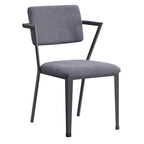 ACME 77902 Cargo Side Chair, Gunmetal