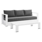 Modway EEI-5750 Tahoe 2-Piece Outdoor Patio Powder-Coated Aluminum Set