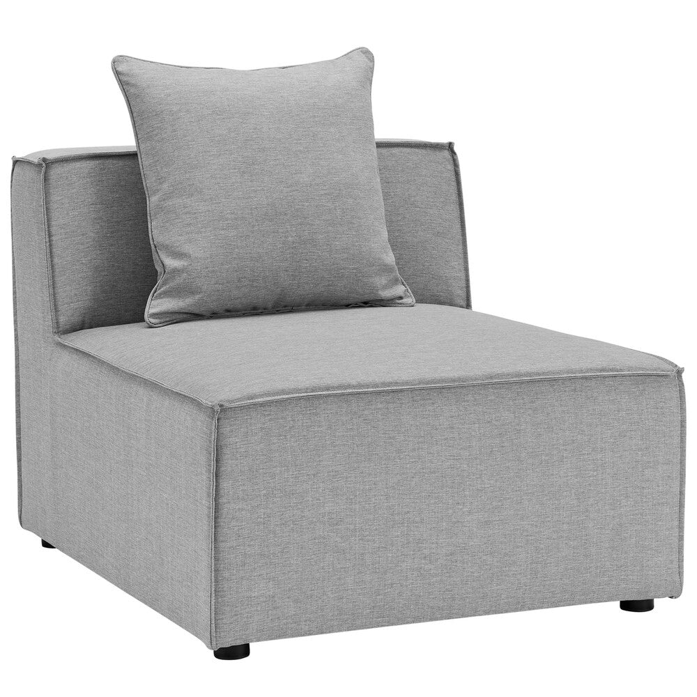 Modway EEI-4209 Saybrook Outdoor Patio Upholstered Sectional Sofa Armless Chair
