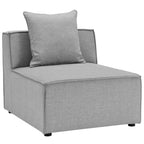 Modway EEI-4209 Saybrook Outdoor Patio Upholstered Sectional Sofa Armless Chair