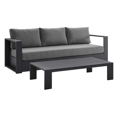Modway EEI-5750 Tahoe 2-Piece Outdoor Patio Powder-Coated Aluminum Set