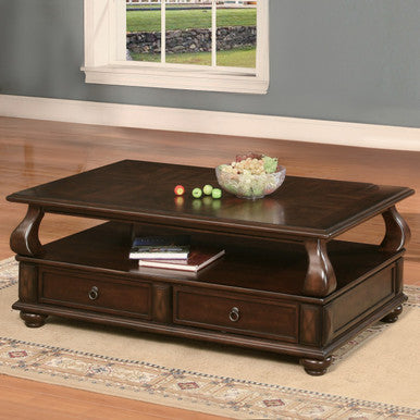 ACME 80010 Amado Coffee Table, Walnut