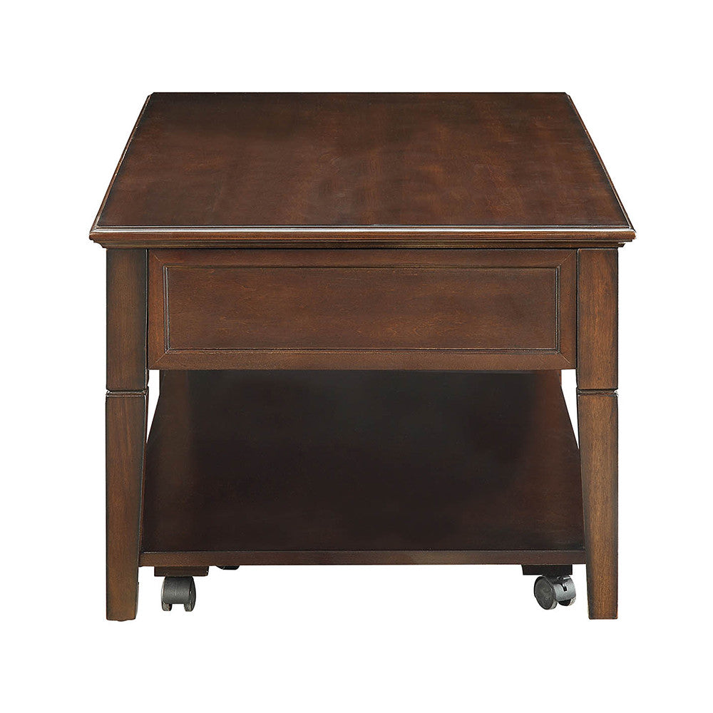 ACME 80254 Malachi Coffee Table with Lift Top, Walnut