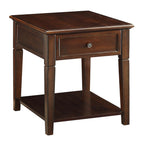 ACME 80255 Malachi End Table, Walnut