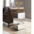 ACME 80272 Meria End Table, Mirrored