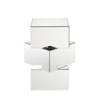 ACME 80272 Meria End Table, Mirrored