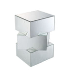 ACME 80272 Meria End Table, Mirrored