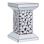 ACME 81427 Kachina End Table, Mirrored & Faux Gem