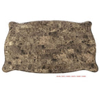 ACME 81685 Devayne Coffee Table, Marble & Dark Walnut