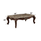 ACME 81695 Mehadi Coffee Table, Walnut