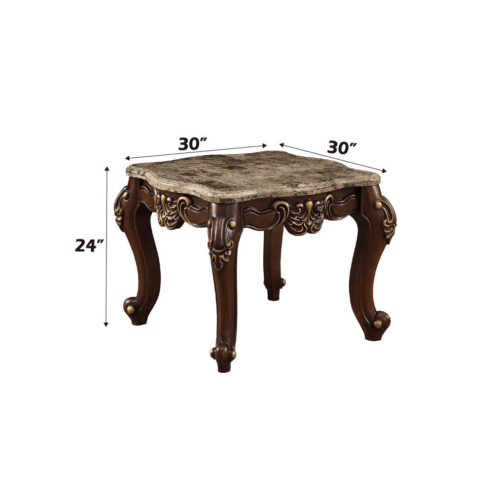 ACME 81697 Mehadi End Table, Walnut