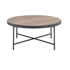 ACME 81735 Bage Coffee Table, Weathered Gray Oak