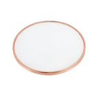ACME 81835 Alivia Coffee Table, Rose Gold & Frosted Glass
