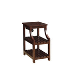 ACME 81955 Wasaki Side Table (USB), Espresso