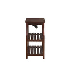 ACME 81955 Wasaki Side Table (USB), Espresso
