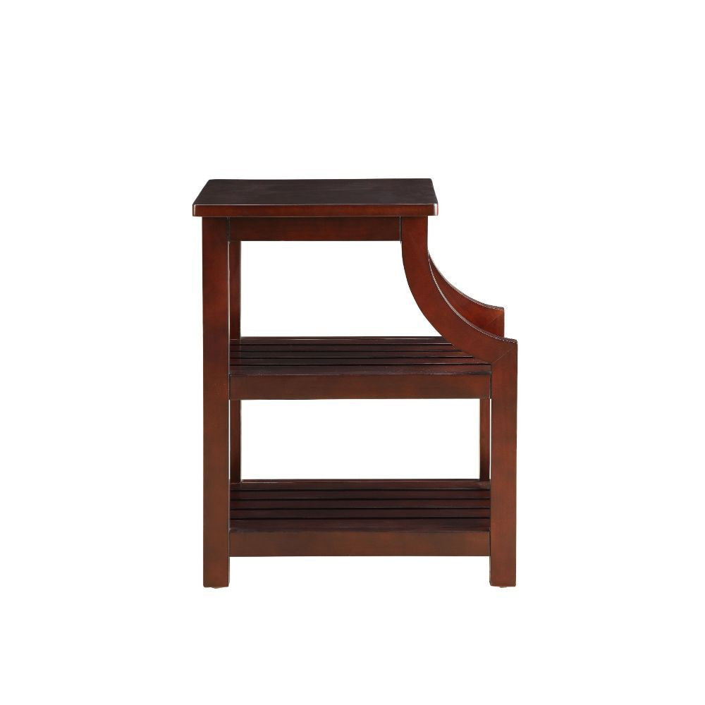 ACME 81955 Wasaki Side Table (USB), Espresso