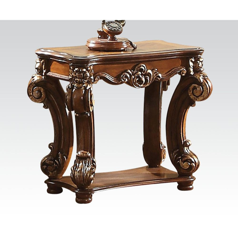 ACME 82003 Vendome Side Table, Cherry
