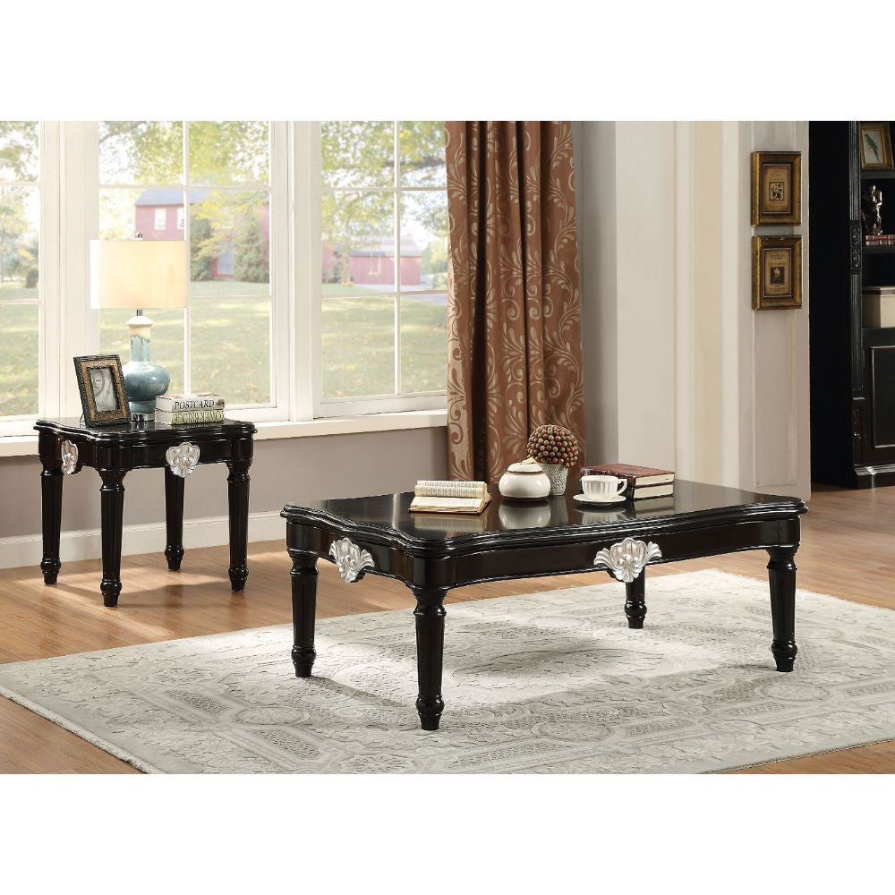 ACME 82110 Ernestine Coffee Table, Black