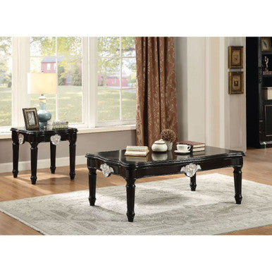 ACME 82110 Ernestine Coffee Table, Black