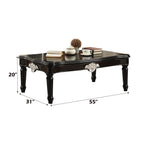 ACME 82110 Ernestine Coffee Table, Black