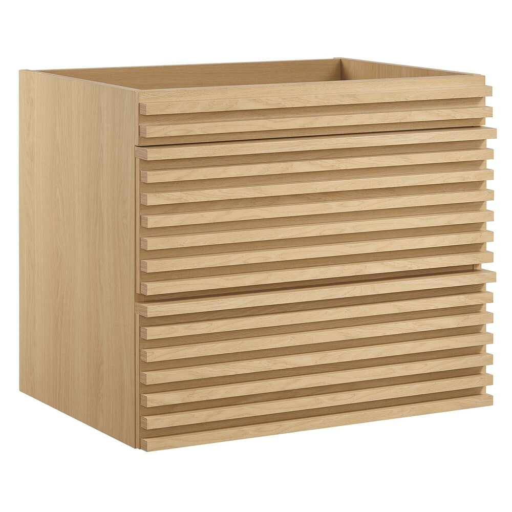 Modway EEI-4338 Render 24" Wall-Mount Bathroom Vanity Cabinet (Sink Basin Not Included)