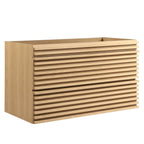 Modway EEI-4339 Render 36" Wall-Mount Bathroom Vanity Cabinet (Sink Basin Not Included)