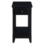 ACME 82740 Bertie Accent Table, Black Finish