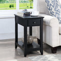 ACME 82740 Bertie Accent Table, Black Finish