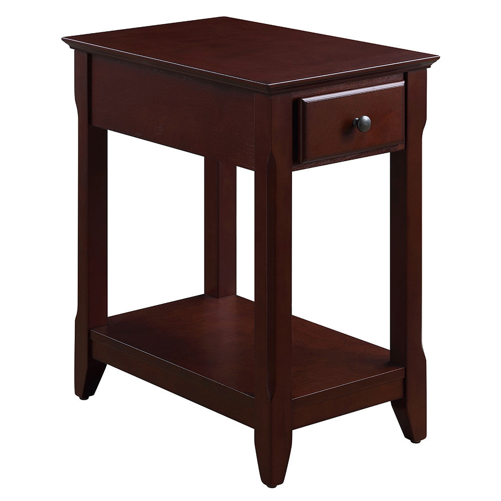 ACME 82742 Bertie Accent Table, Espresso Finish
