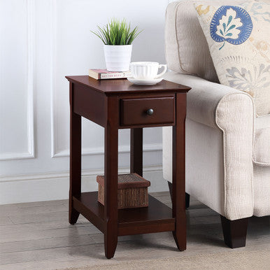 ACME 82742 Bertie Accent Table, Espresso Finish