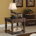 ACME 82746 Farrel End Table, Walnut