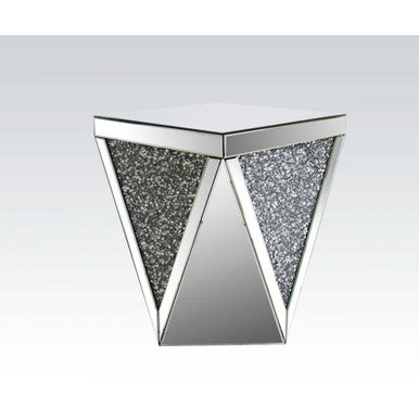 ACME 82772 Noralie End Table, Mirrored