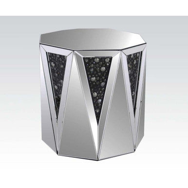 ACME 82777 Noor End Table, Mirrored