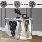 ACME 82777 Noor End Table, Mirrored