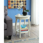 ACME 82785 Aberta Side Table, Antique White