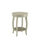 ACME 82785 Aberta Side Table, Antique White