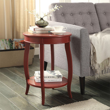 ACME 82787 Aberta Side Table, Red
