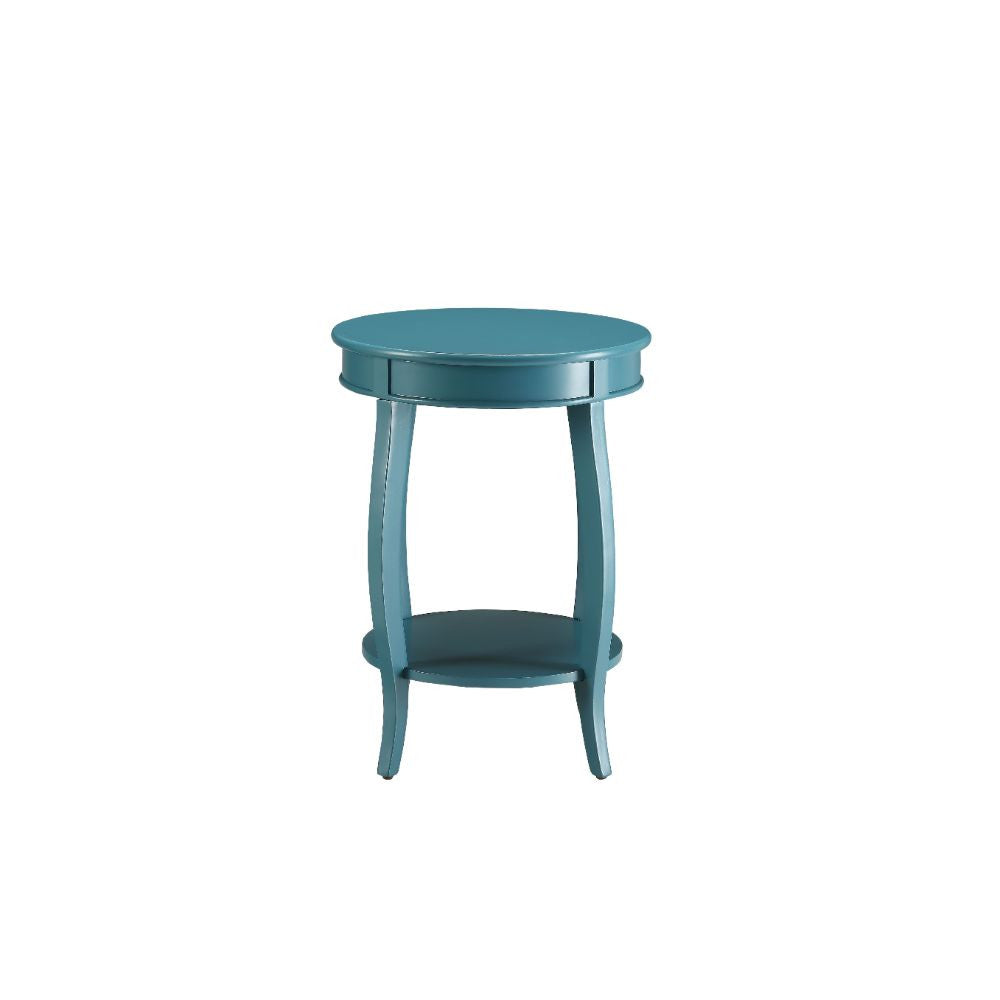 ACME 82790 Aberta Side Table, Teal