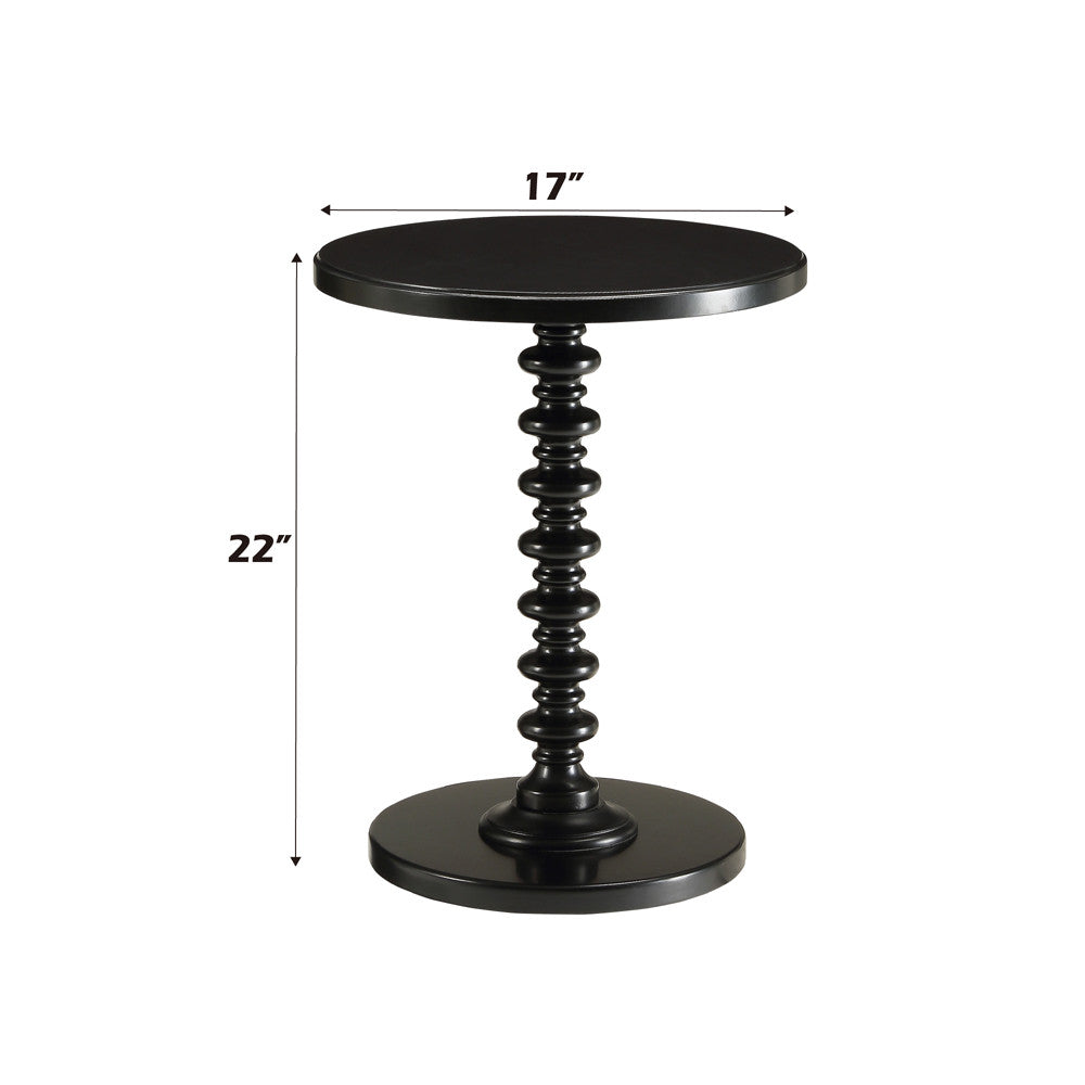 ACME 82794 Acton Side Table, Black