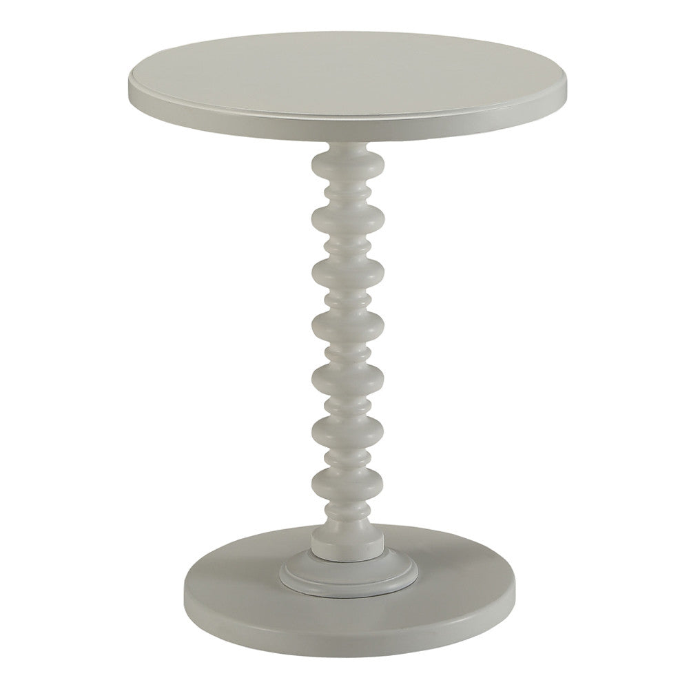 ACME 82796 Acton Side Table, White