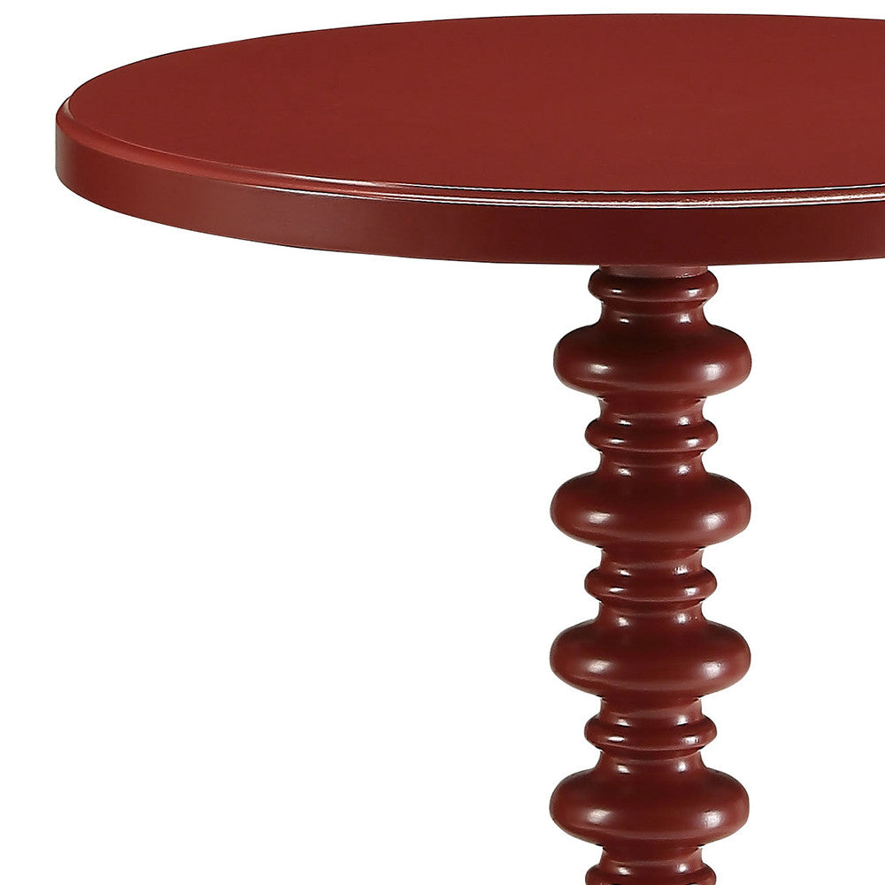 ACME 82800 Acton Side Table, Red