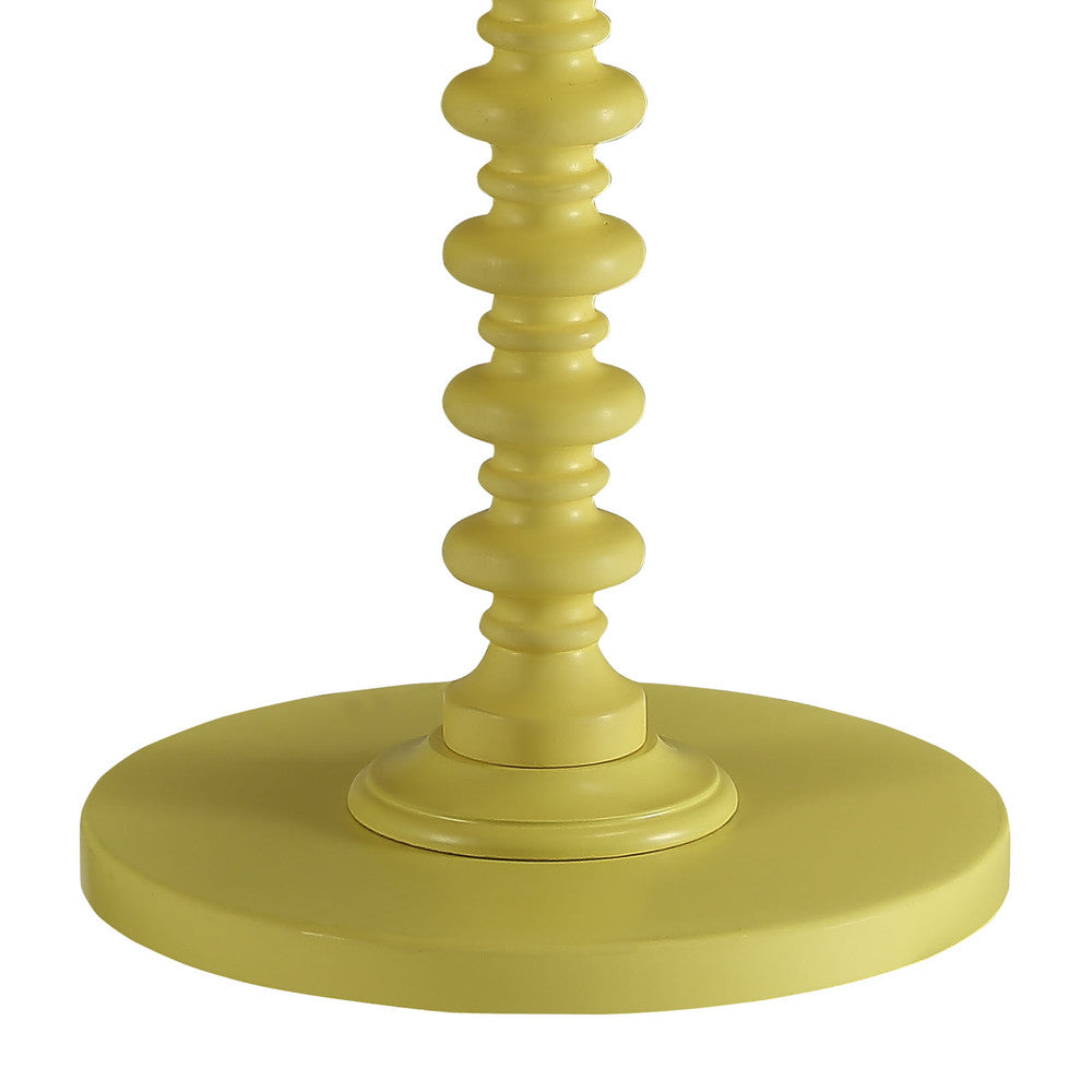 ACME 82802 Acton Side Table, Yellow